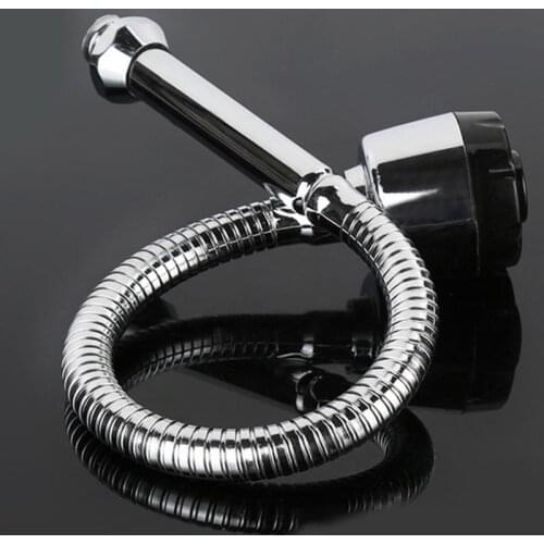 360 Degree Rotation Stainless Steel Sink Faucet Spout Kitchen Sink Faucet Pipe Fittings Single Handle Connection