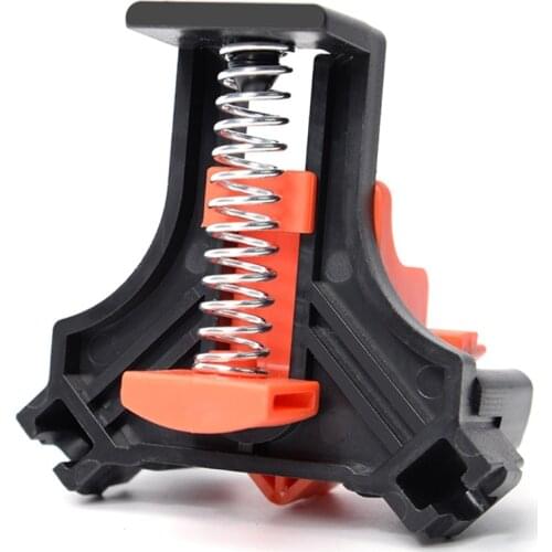 4 Pcs Woodworking 90 Degree Right Angle Clamp Spring Picture Frame Fixed Corner Vise Grip Hand Tool DIY Fixture Tool