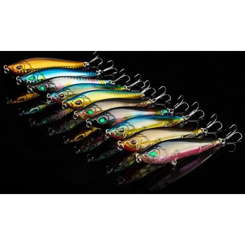 ARDEA 1Pcs Pencil Sinking Lure Hard Minnow Plastic Bait Vibrations Wobblers Long Casting Swimbait Saltwater Fishing Tackle