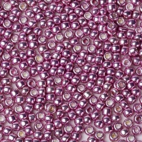 Taidian Japanese TOHO Beads 11/0 For Beaded Weaving Permanent Finish Galvanized Lilac 2.0mm 3grams/lot About 300 Pieces