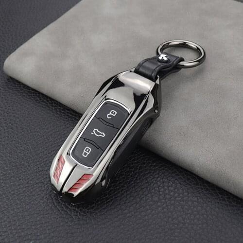 Zinc Alloy Car Key Case Key Cover For Geely Atlas Boyue NL3 EX7 Emgrand X7 EmgrarandX7 SUV GT GC9 borui