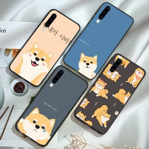 Cute Shiba Inu Corgi Phone Case For Huawei Mate 9 10 20 Pro lite 20x nova 3e P10 plus P20 Pro Honor10 lite