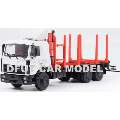 1:43 Alloy Pull Back Toy Vehicles Maz-6303 Russian truck Car Model Of Childrens Toy Cars Original Authorized Authentic Toys