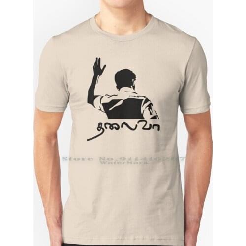 Ilayathalapathy Vijay Thalaiva Tamil Kollywood Politics T Shirt 100% Pure Cotton Ilayathalapathy Kollywood Vijay Tamil Ajith
