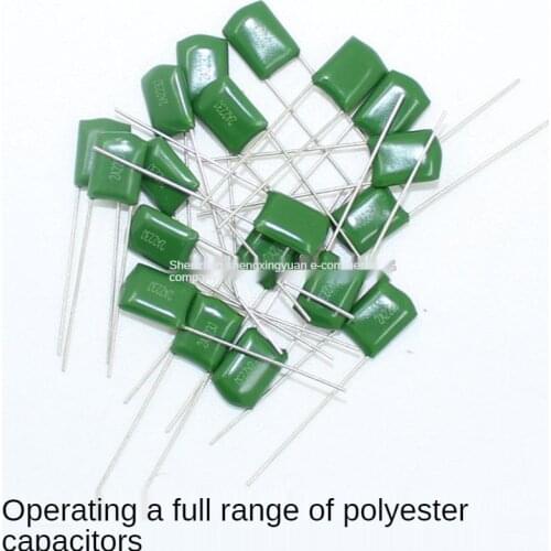 Polyester capacitor 2A223J 100V22NF p=5MM MYLAR CAP 223J 50PCS