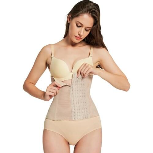 2020 corset women shaper modeling strap Waist trainer body shaper tummy control postpartum body butt lifter lift buttocks