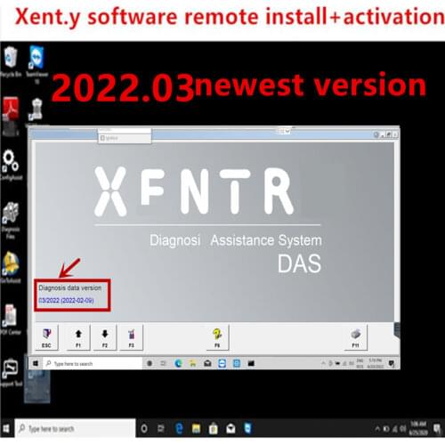 Newest version 2021.06 xentr.y software install and activation remote WIN10 64bit profession system MB STAR sd C4/C5/C6 software