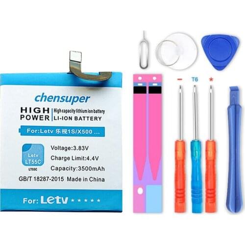 NEW chensuper 3500mAh LT55C battery For Letv 1S X500
