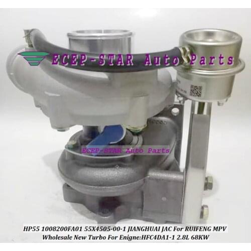 NEW Original WEIFU HP55 1008200FA01 55X4505-00-1 55X4505001 TurboFor JIANGHUAI For JAC For RUIFENG MPV HFC4DA1-1 2.8L 68KW