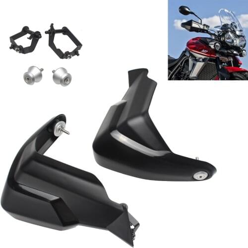 Motorcycle Plastic Hand Guard Handle Protector Robust Shield Windproof For Triumph Tiger 800 1200