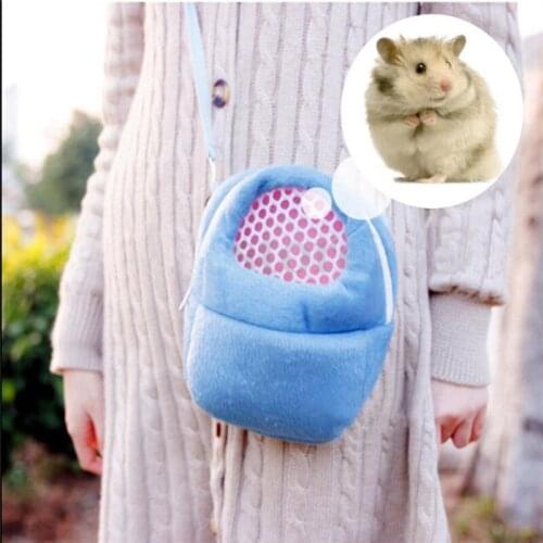 Portable Small Animals Carrier Warm Sleeping Breathable Travel Hanging Bag Pets Rat Hamster Hedgehog Chinchilla Ferret Product