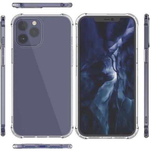 Four-corner Anti-drop Transparent Case for Iphone 12 Pro Apple Ip12 Pro Max Cover Crystal Ultra-thin Cases for Iphone 12 Mini