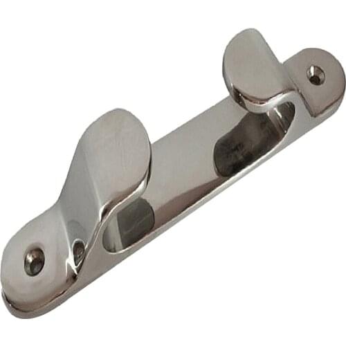 Heavy Duty Marine Boat Dock Line Straight Bow Chocks 8-Inch 20cm 316 Stainless Steel