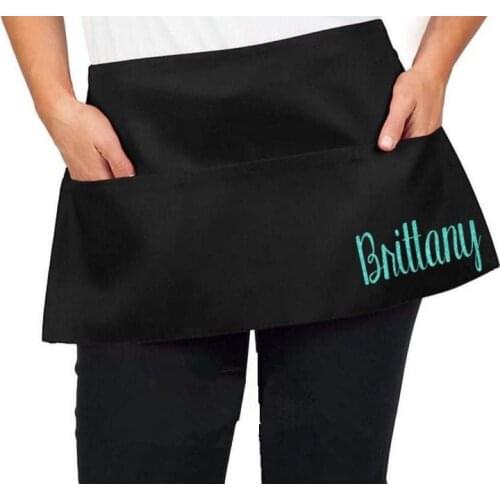 Custom Apron Work Apron Personalized Apron Server Apron Cosmetology Apron Makeup Custom Gifts Birthday Gifts