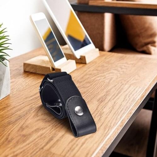 Buckle-free Belt Dress Ladies Slim Sports Trend Jeans Womens Punk Style Comfortable Elastic No Buckle Belt No Hassle Waist Belt