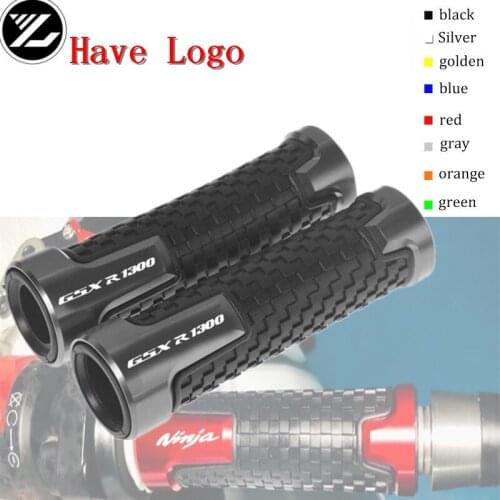 Handle 7/8"22mm Motorcycle handlebar grips & handle bar ends hand cap for SUZUKI HAYABUSA/GSXR1300 2008-2017 2010 2011 2012 2013