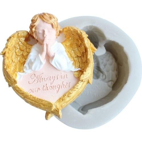 Sugar Silicone Mold Angel Silicone Mold D049