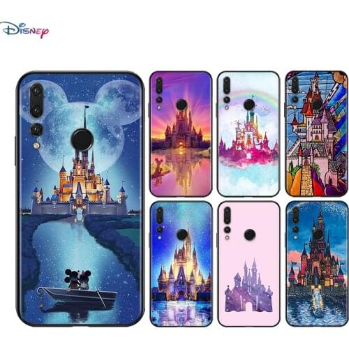 Silicone Cover Disney Castle For Huawei Honor 9 X 9N 8S 8C 8X 8 A V9 7S 7A 7C Pro lite Prime Play 3E Soft Phone Case