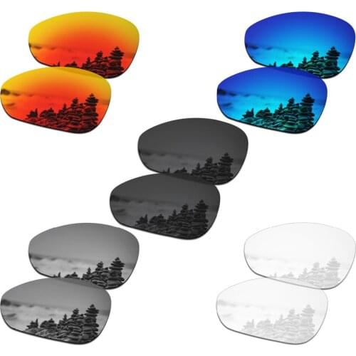 SmartVLT 5 Pairs Polarized Sunglasses Replacement Lenses for Oakley Crosshair 1.0 (2005) - 5 Colors