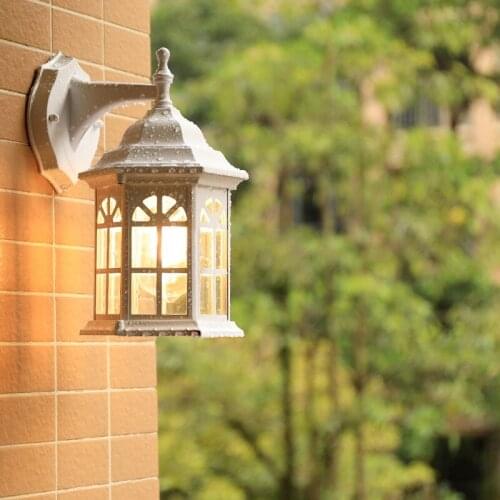 Modern Wall Lamp Simple Balcony Outdoor Waterproof Terrace Lantern Villa Corridor Store Decoration Frame