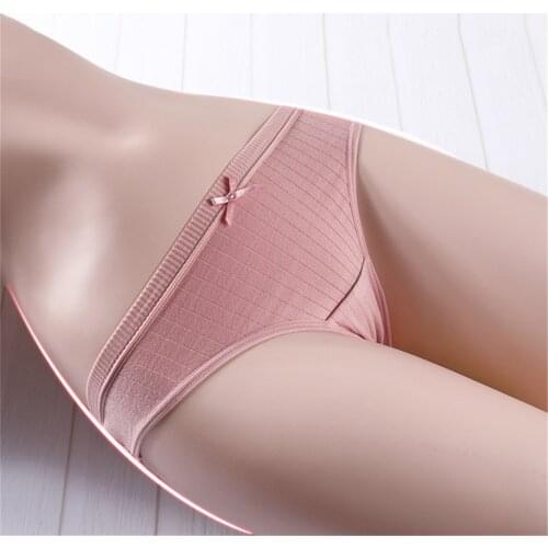 Sexy Lingerie Womens Cotton G-String Thong Panties String Underwear Women Briefs Pants Intimate Ladies Low-Rise 1 piece