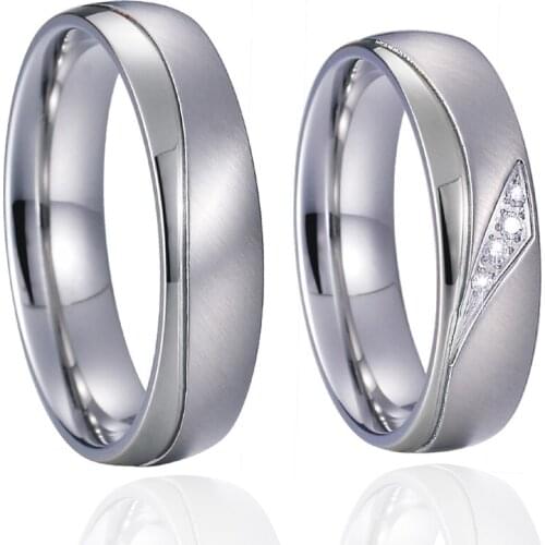 1 pair silver gold mutil color marriage wedding rings for couples love alliance titanium stainless steel jewelry finger ring