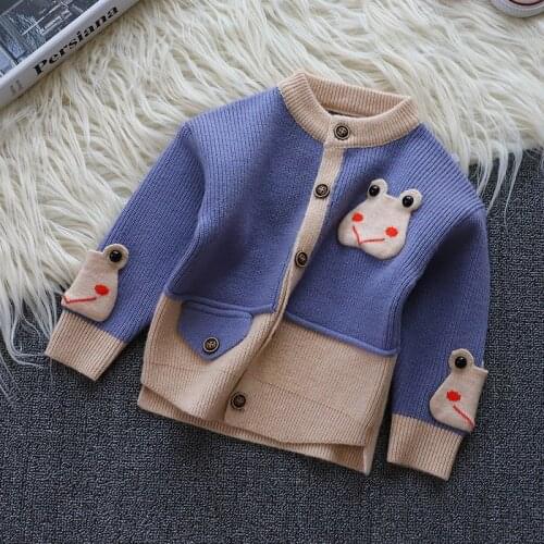 Cartoons Spring Autumn Tops Boys Sweater Jacket Coat Kids Overcoat Outwear Teenager Children Clothes School Gift High Quality