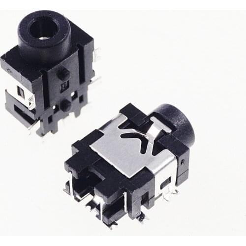 10pcs Phone Jack Stereo 2.5 mm Diameter TRS Microphone 7 pin for 4 poles earphone Plug SMT Surface Mount PCB Stereo Jack for