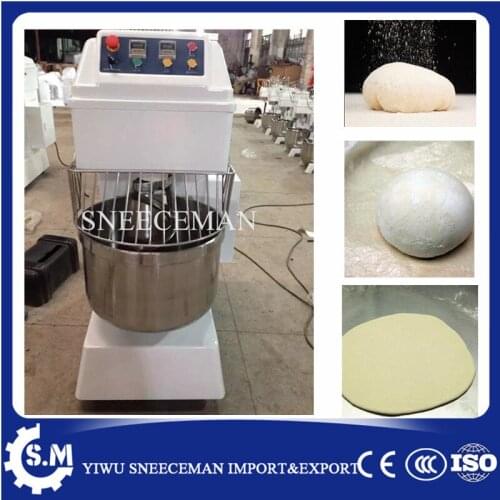 200L Bread Making Machine Wheat Flour Dough Kneading Machine Dough Mixing Machine Stainless Steel Dough Mixer