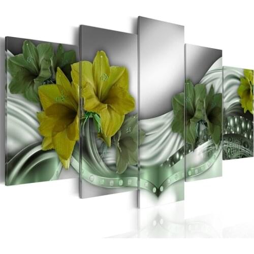 5 Panel Wall Pictures for Living Room Picture Print Painting On Canvas Wall Art Home Decor Living Room Canvas Print/PJMT-B (490)