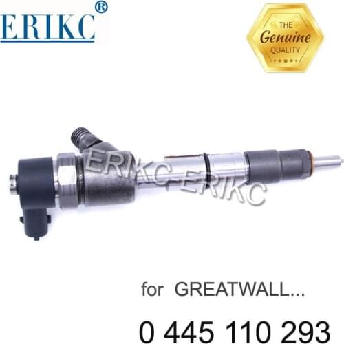 55577668 Fuel Injectors 0445110293 Diesel Auto Injectors 0445 110 293 Diesel Parts 0 445 110 293 for GreatWall 1112100-E06