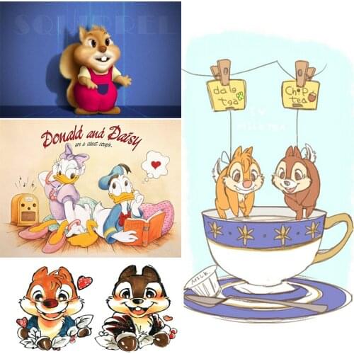DIY 5D Diamond Painting Disney Cartoon Character Squirrel Cross Stitch Kit Full Drill Embroidery Mosaic Art of Rhinestones Gift