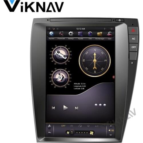 12.1inch Vertical Screen car DVD player for-Lexus ES240 ES350 2006-2012 Car radio Car DVD GPS Navigation