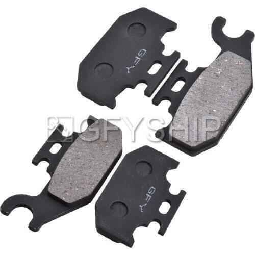For SUZUKI LT-A 450 XK/XL King Quad 4x4 Axi 2007 2008 2009 2010 LTA 450 motorcycle Brake Pads Brake Disks Front L+R