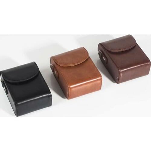 Camera Bag Leather Case Cover for Z-V1 ZV1 RX100 VII VI VA V IV III II RX100M7 RX100M6 RX100VA Norm LX7 GR3 Golf Rangefinder