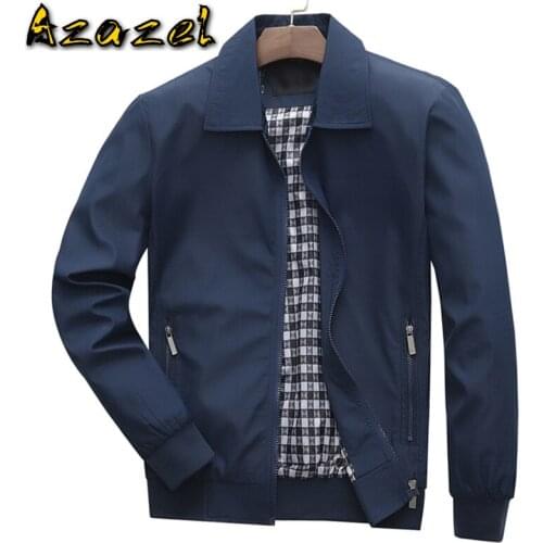 Summer Style Mens Jackets and Coats European and American Style Plus Size 4XL Dad Windbreaker Coats Khaki Jacket Men Spring A612