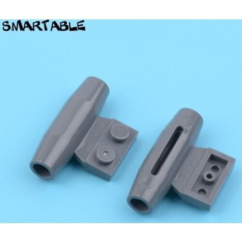 Smartable Small Smooth Engine with 1x2 Side Plate Building Blocks Brick MOC Parts Toys Compatible Major Brands 98302 20pcs/lot