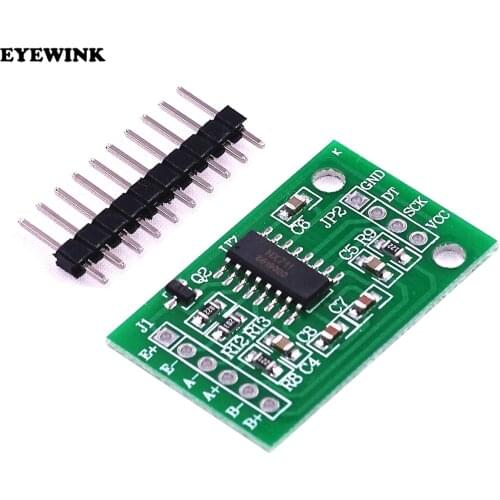 100pcs HX711 Module Weight Weighing Sensor Pressure Sensor 24bit AD Module DIY Electronic Kit