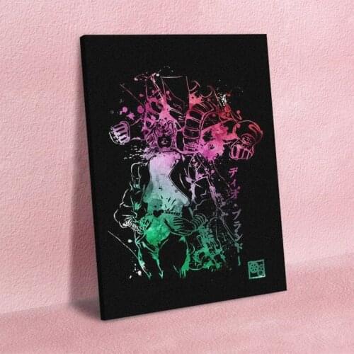HD Print Modular Picture Canvas Painting Dio Brando Jojo No Kimyona Boken Poster For Living Room Home Decor Wall Art Framework