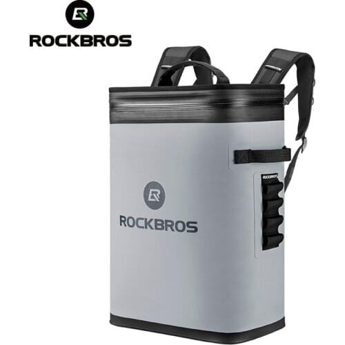 ROCKBROS Picnic Bags 17L 20L 22L Refrigerator Cooking Cooler Bag Thermal Insulated Trunk Backpack Camping Hiking Storage Bag