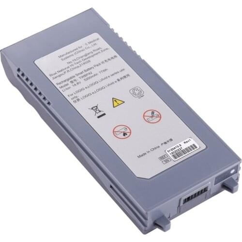 Tops 5200mAH news ultrasound Battery for GE logiq e logiq i eivid e 5120410-2 5422172 TWBP42
