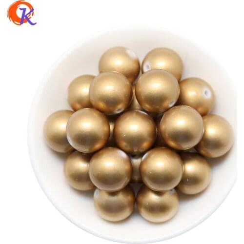 A58 Cordial Design 100pcs/lot 20mm High Quality Bright Shinny ABS Pearl Beads Chunky Bead For Handmade Necklace CDWB-517194