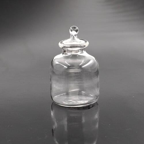 1Pcs 1/12 Doll House Miniature Glass Jar Simulation Fruit Pot Model Toys for Mini Decoration Dollhouse Accessories
