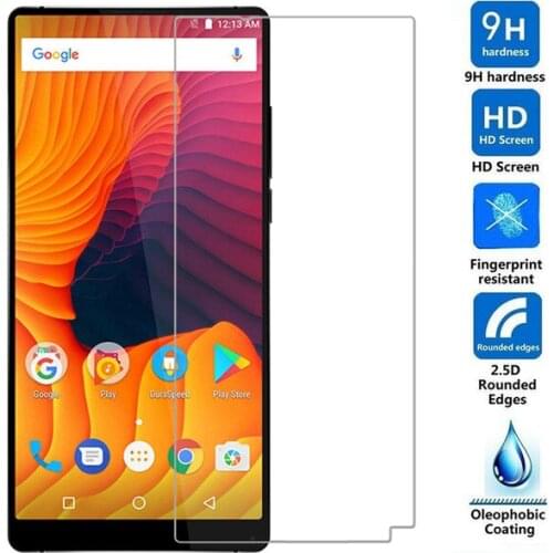 10pcs/lot Tempered Glass Original 9H High Quality Explosion-proof Protective Film Screen Protector for Vernee Mix 2