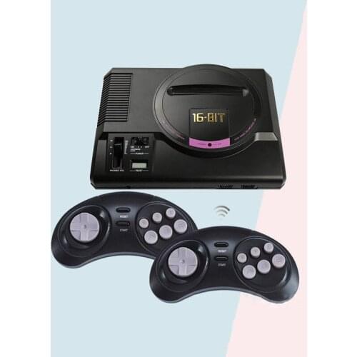 Gift 126 classic games card TV Out For SEGA MEGA Drive Simulator MD Console Computer Video Game Console Sonic Contra