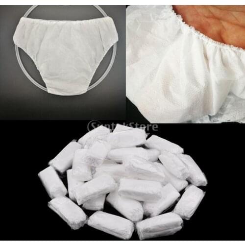 30pcs SPA Salon Massage Stores Travel Disposable Underwear Travel Panties