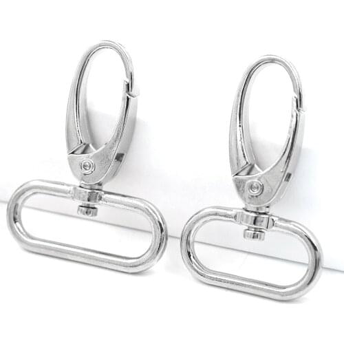 4 pieces/lot) bag accessories. 25mm metal hooks. Handbag metal hook. Purses hardware package buckle. Purses buckle