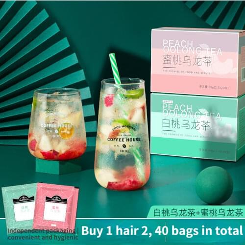 White Peach Oolong tea Honey Peach Oolong tea bag tea bag health flower tea combination flower fruit fruit fruit tea cold bubb
