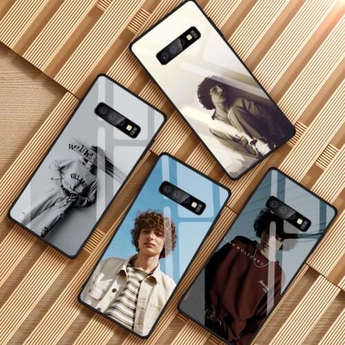 TV Finn Wolfhard Stranger Things For Samsung Galaxy NOTE 8 9 S8 S9 S10 PLUS A8 A6 J6 J8 2018 Tempered Glass Phone Case