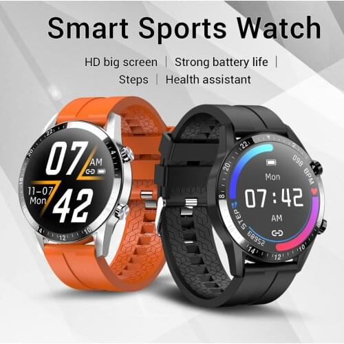GIMTO Smart Watch Women Men Electronics Sport Wrist Watch Fitness Tracker Full Touch Screen Ip67 Waterproof for iOS Android